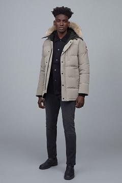 Chamarras Canada Goose Hombre México - Carson Abrigos Beige OB8921703